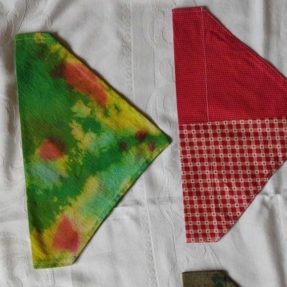 Tie Dyed Dog Scarf - Set of 6 - Picture 6 of 10